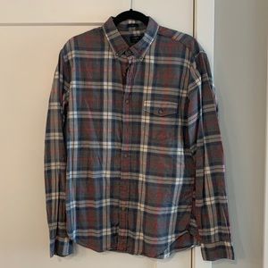 J Crew Slim Fit Brushed Twill Button-down Shirt